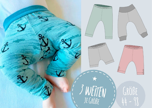 NEUES SCHNITTMUSTER - BABY-LEGGINGS LENI