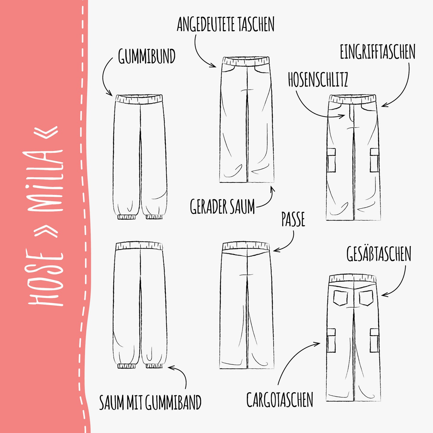 HOSE "MILLA"