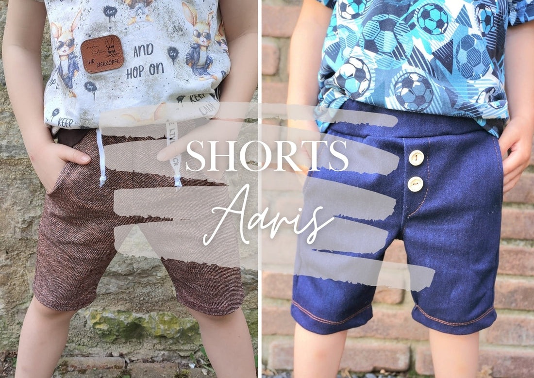 Schnittmuster Shorts AARIS für Kinder