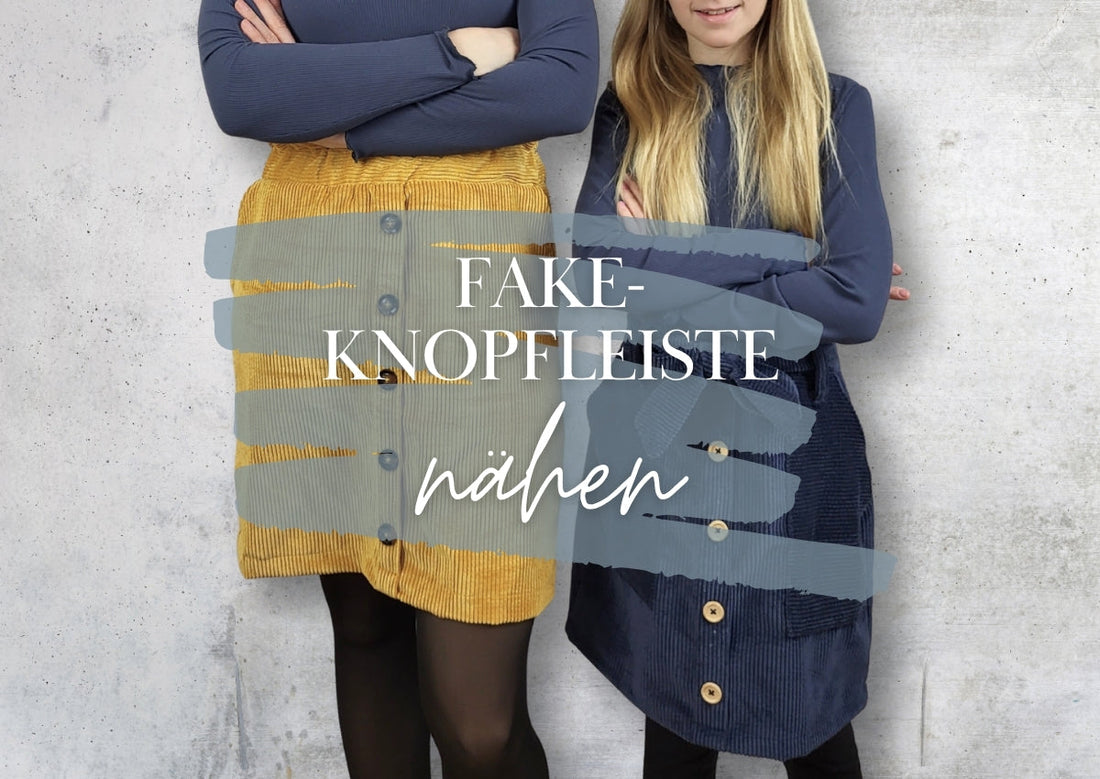 FAKE-KNOPFLEISTE NÄHEN