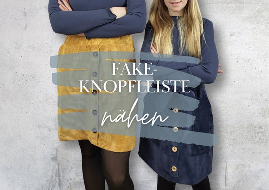 FAKE-KNOPFLEISTE NÄHEN