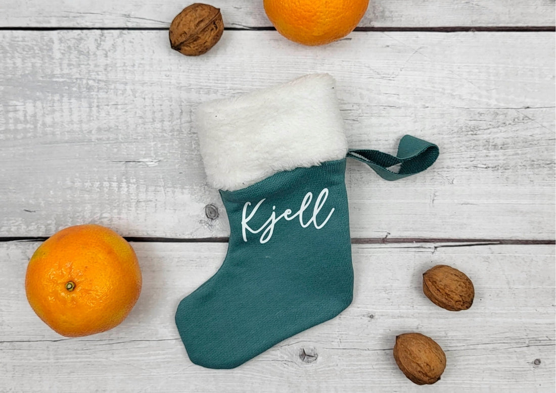 Nikolausstrumpf nähen - gratis Schnittmuster