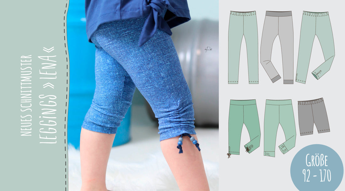 NEUES SCHNITTMUSTER - LEGGINGS LENA IST DA!