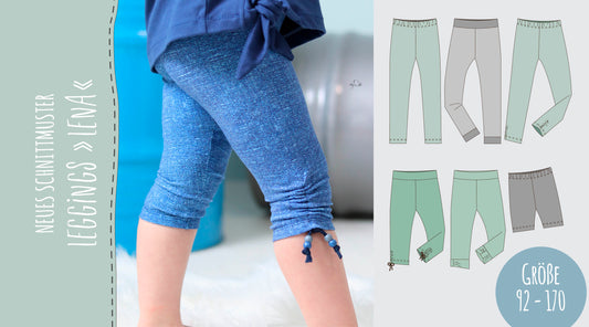NEUES SCHNITTMUSTER - LEGGINGS LENA IST DA!