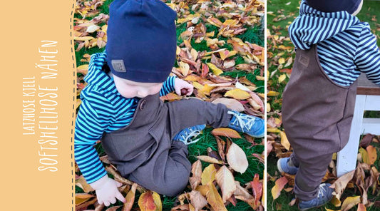 SOFTSHELLHOSE NÄHEN - LATZHOSE KJELL