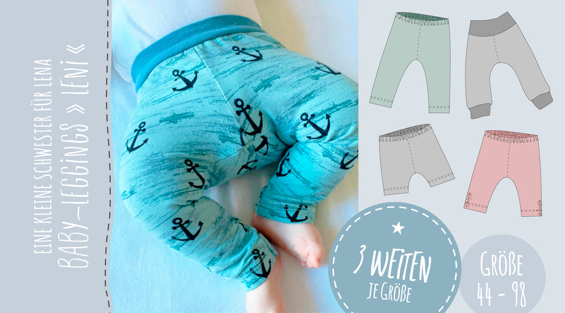 NEUES SCHNITTMUSTER - BABY-LEGGINGS LENI