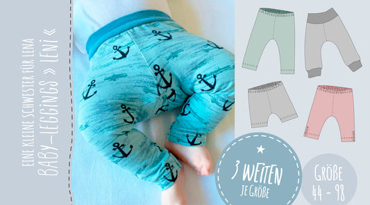 NEUES SCHNITTMUSTER - BABY-LEGGINGS LENI