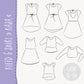 KLEID & SHIRT "KAJA"