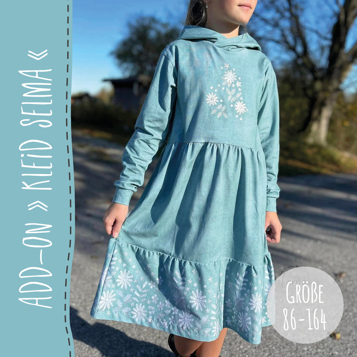 ADD-ON KLEID "SELMA" - FÜR HOODIE "SELMA"