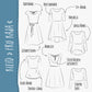 KLEID & SHIRT "FRU KAJA"