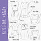 KLEID & SHIRT "KAJA"