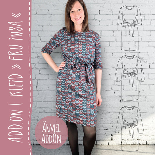 ÄRMEL-ERWEITERUNG | KLEID "FRU INSA"