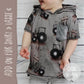 ADD ON ZUM SHIRT "LASSE MINI" - KURZE ÄRMEL & KAPPÄRMEL