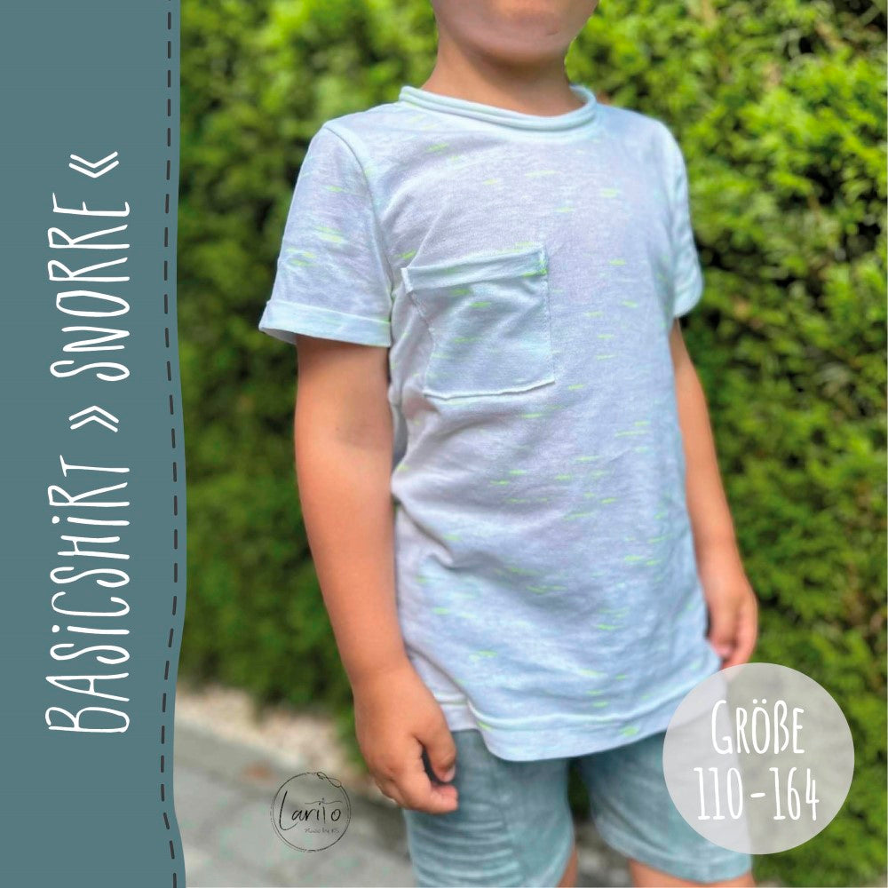 BASICSHIRT "SNORRE" KIDS