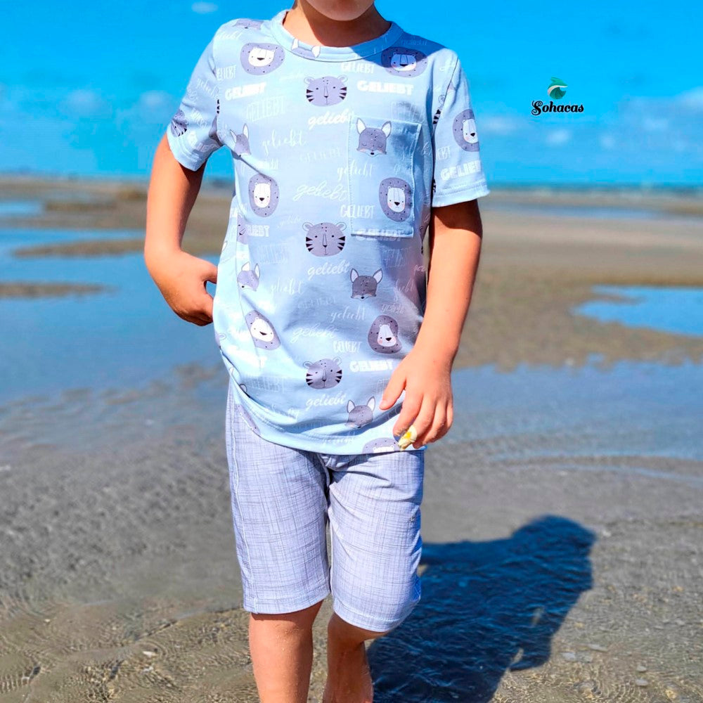 BASICSHIRT "SNORRE" KIDS