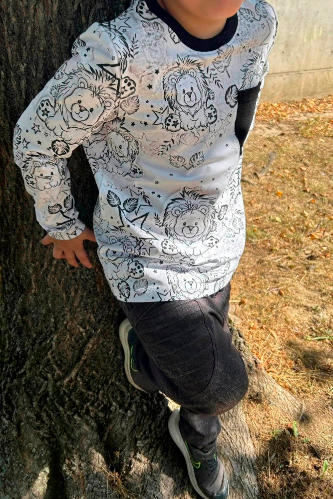 BASICSHIRT "SNORRE" KIDS